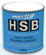 Смазка Molyslip HSB. High speed bearing grease. 